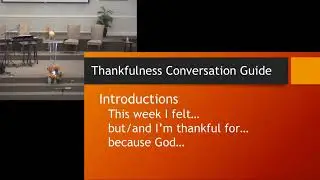Thankful characters in Jesus's Ministry: First Alliance Church: Nov. 10, 2019- Pastor Dan Rothra