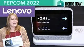 Lenovo Smart Earbuds and Clocks with Alexa & Google Assistant (Pepcom Home Now! 2022)
