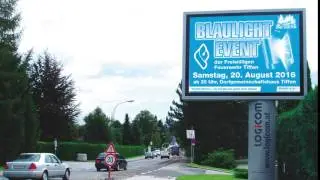 Blaulicht Event der freiwilligen Feuerwehr Tiffen