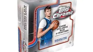 2025 Topps Chrome Basketball 3 box opening