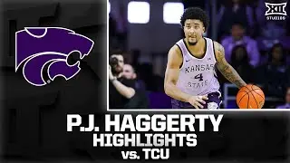 P.J. Haggerty Highlights vs. TCU | 2025-26 Big 12 Men's Basketball