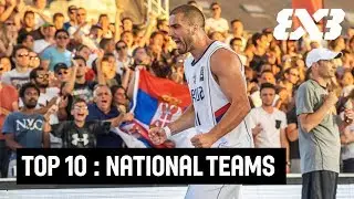 Top 10: National Team Plays of 2017 | FIBA 3x3