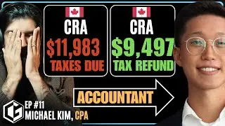 PAY LESS TAXES in Canada in 2025 (Top 4 Strategies) - Michael Kim, CPA | GG Podcast #11