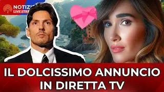 Silvia Toffanin e Pier Silvio Berlusconi, il dolcissimo annuncio in diretta TV