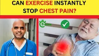 Can Exercise Instantly Stop Chest Pain? | Prakash Physiotherapist #doctor #physiotherapy