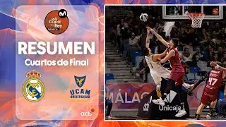Real Madrid - UCAM Murcia (84-79) RESUMEN | Copa del Rey Málaga 2024