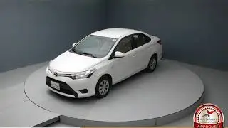 2016 White Toyota Yaris Sedan #AM033380