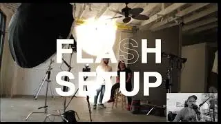 Natural Light & Flash Photography in The Studio.