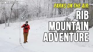 Rib Mountain State Park (Parks on the Air POTA) #HamradioQA