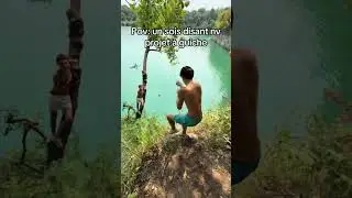 Projet &agrave; guiche😬#cliff #cliffjumping #deathdiving #fail #pourtoi #guiche #viral #fyp #dods #d&oslash;ds