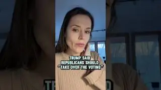 Трамп только что заявил, что республиканцы должны &laquo;взять под контроль процесс голосования&raquo; #Трамп...
