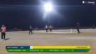 Sahil Chandrani vs SHREE KARN SATAPAR live cricket match | KHOKHRA (CHANDRANAGAR) GAM DWARA AAYOJIT