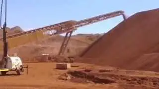 Telestacker&reg; Conveyors - Iron Ore Western Australia - 2000tph