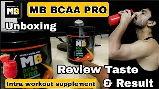 Muscleblaze BCAA PRO Review, Unboxing And Taste Check Intra Workout Supplement