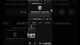 lucha libre online amenaz&oacute; con demandar mi canal de YouTube