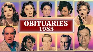 Deaths in 1985s Part 02 OBITUARIES TV