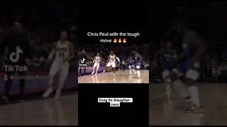 Chris Paul crossover on Anthony EDWARDS #nba #cp3 #xoslaughter #coco