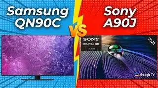 Samsung QN90C vs Sony A90J - High-End Excellence Showdown