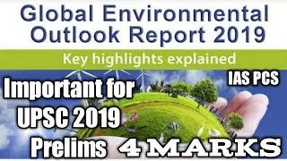 Environmental Reports and Indices Current Affairs for UPSC 2019 prelims#upsc#ias#pcs#ssc