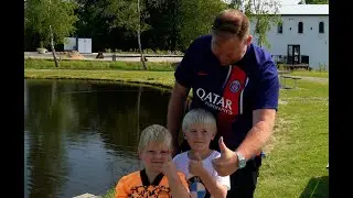 Familie tur i Hovborg Put and Take