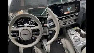 ИНТЕРЬЕР Genesis GV60 РАСКРЫЛИ ДО ПРЕМЬЕРЫ