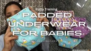 Padded underwear for babies|| Potty Traning pants || Superbottoms #baby #babyboy #pottytrainingtips