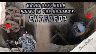 Crazy Deep Hole Found In The Ground!!! (Entered?)