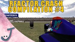 rFactor Crash Compilation #4