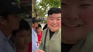 Bất ngờ gặp Cậu Bé Bán Rau tại Lể Hội ở Tổ Đình Hòa Hảo 