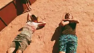 Buried in the sand and Warner Valley Dinosaur Tracks