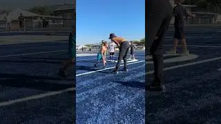Inside & outside release drill #shorts #youth #football #drills