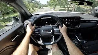 2023 GMC Canyon Crew Cab Elevation: POV Drive, Impressions and ASMR