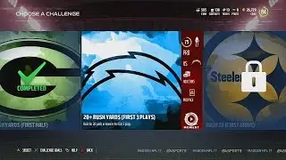 Madden NFL 17 | MUT October Gauntlet Rushing Challenge #4 | 20+ Rush Yards (First 3 Plays)