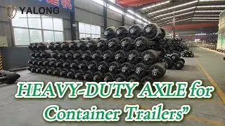 Trailer Axle Designed for Self-Unloading Containers | Ultimate Port Solution