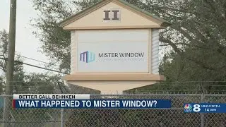 Customers of Mister Window say projects not done, office closed for 