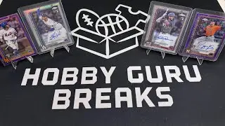 HobbyGuru Breaks LIVE 🔥 Dylan Crews Auto + Mega Box Winner REACTION!