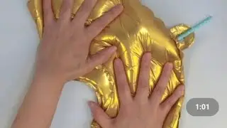 How to deflate a foil balloon