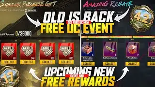 😱 New Purchase Gift & Amazing Rebate Events Release Dates | Free UC And Materials | PUBGM