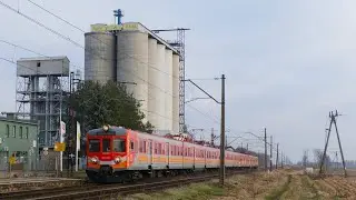 G&oacute;ral holuje kible, czyli EN71-022 ściąga EN57-1278 i EN57-702 z Kluczborka do Wrocławia