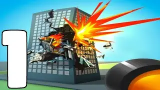Cannon Demolition Walkthrough All Levels 1-10 Gameplay Android