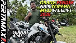 REVIEW Orang Pendek Naik Yamaha MT25 Terbaru 2026 Ergonomi Setang Sejinjit Apa? #YAMAHARideToReunion
