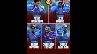 CURSE OF BEING TEAM INDIA'S LEADJERSEY SPONSOR?🇮🇳 #shorts