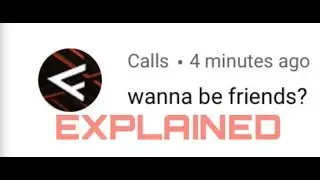 Youtube Spammer Calls &ldquo;Wanna be friends&rdquo; Comment