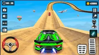 Ramp Car Stunt Car Crash Games 2025 - impossible car games 🎮