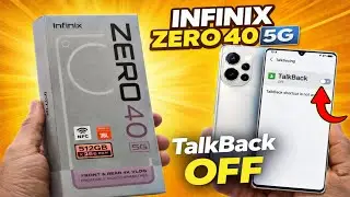 How to Turn Off TalkBack on Infinix Zero 40 5G 😱 |  TalkBack Disable 100% Working Method 2026