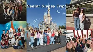 SENIOR DISNEY TRIP!! 🎢🪄🐭💕 *friends, food, rides*