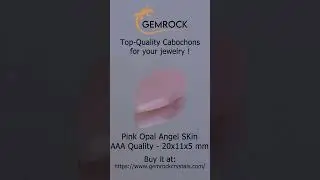 Pink Opal Cabochon POas-3A-0001  #cabochon  #cabochonforjewelry  #cabochonsupplier  #cabochons