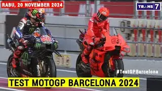 Hasil test MotoGP hari ini | Hasil Test gp Barcelona 2024 hari ini - Line up Rider Motogp 2025