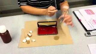 Assembly of Schiotz Tonometer
