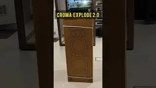 Croma explode 2.0 Party speaker 🔥 #trendingshorts #trending #viralshorts #croma #speaker #partybox